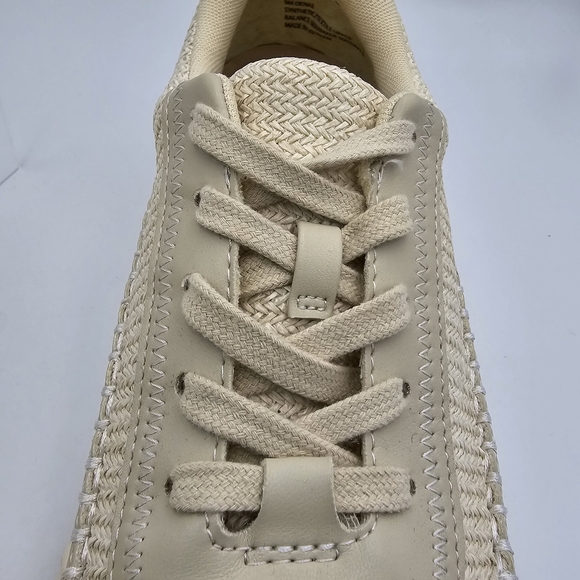 NWOT Dolce Vita Denae Dolan Lace-Up Platform Sneakers, Sandstone Knit, Women's 9 - Picture 5 of 16